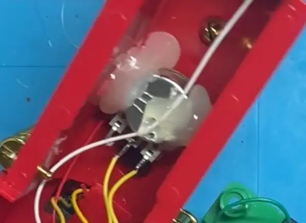 Hot glue saves the day